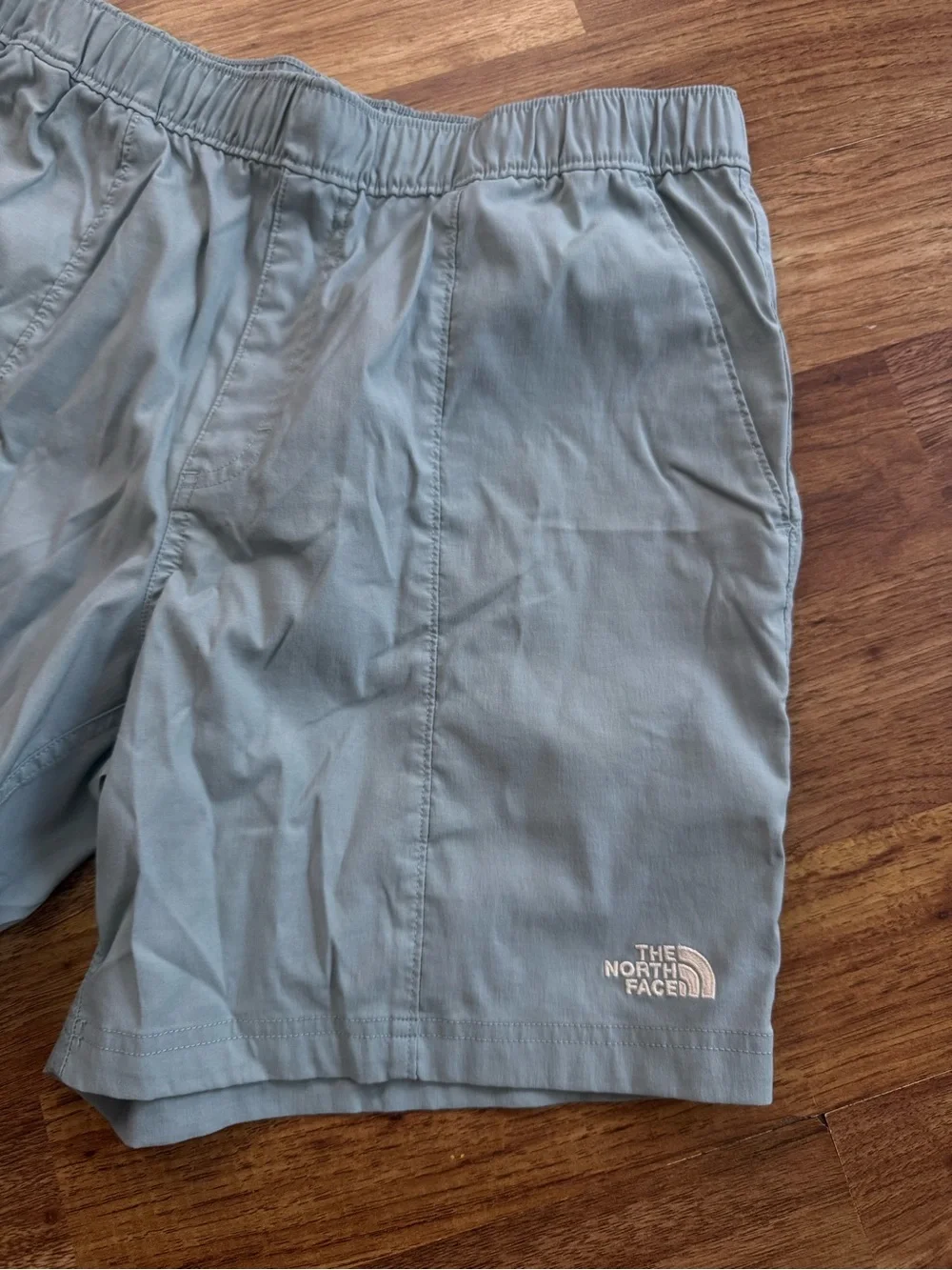 The North Face pale shorts